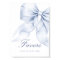 Blue Bow Bridal Shower Favors Table Sign