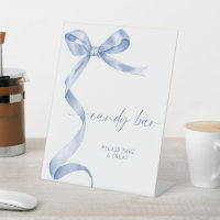 Blue Bow Candy Bar