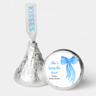 Blue Bow She's Tying the Knot Bridal Shower  Hershey®'s Kisses®