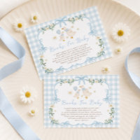 Blue Bow Silly Goose Books for Baby Boy