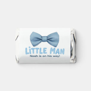 Blue Bow Tie Little Man Baby Shower Hershey's Miniatures