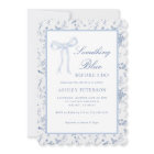 Blue Bow Toile Something Blue Bridal Shower