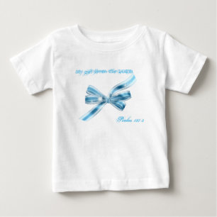 Blue Bow Tutu Bodysuit
