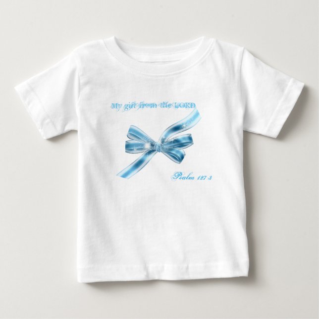 Blue Bow Tutu Bodysuit (Front)