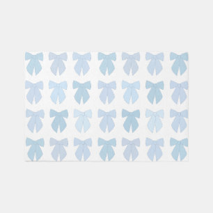 Blue Bows Rug