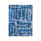 Blue Boy's All-over Name Collage Personalized