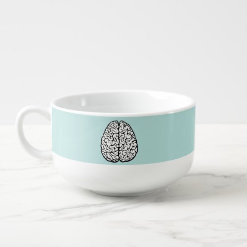 Blue Brain Soup Mug