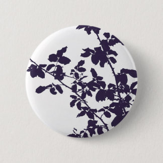 Blue Branches Button