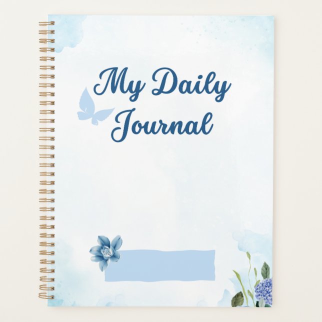 Blue Breeze Planner (Front)