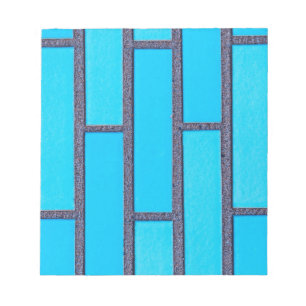 blue brick notepad
