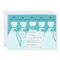 Blue Bride Bridesmaids Bridal Shower Invitation
