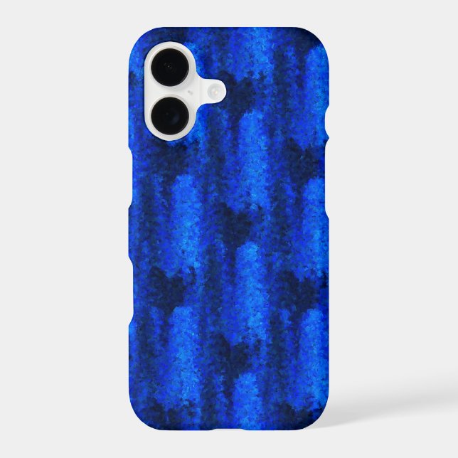 Blue Broken Glass Pattern Case-Mate iPhone Case (Back)