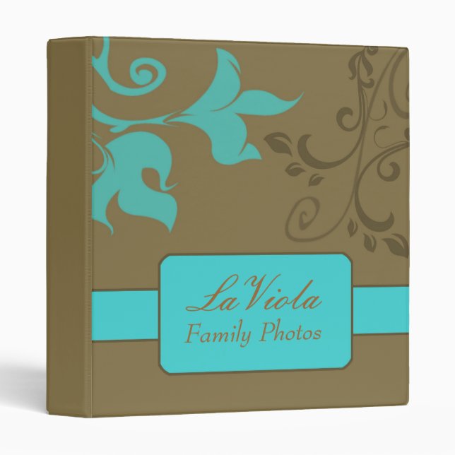 Blue & Brown Binder (Front/Spine)