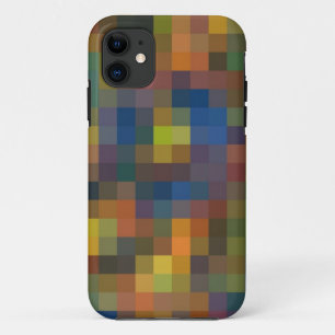 Blue Brown Check Casemate iPhone 5 Barely There iPhone 11 Case
