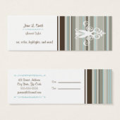 Blue/Brown Stripe Scissors (Front & Back)