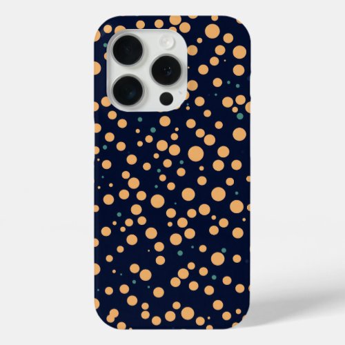 blue bubble iPhone 15 pro case