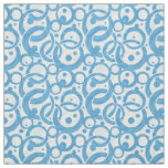 Blue Bubble Fabric