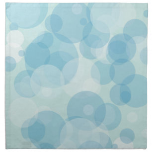Blue Bubbles Napkin