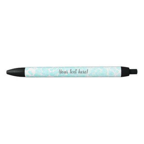 Blue Bubbles Personalized Pen