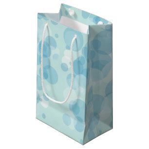 Blue Bubbles Small Gift Bag