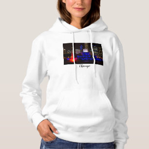 Blue Buckingham Fountain Hoodie