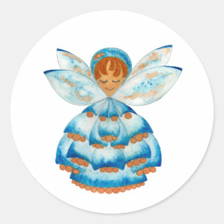 Blue Bud Pixie Sticker