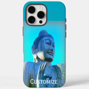 blue buddha iPhone 16 pro max case