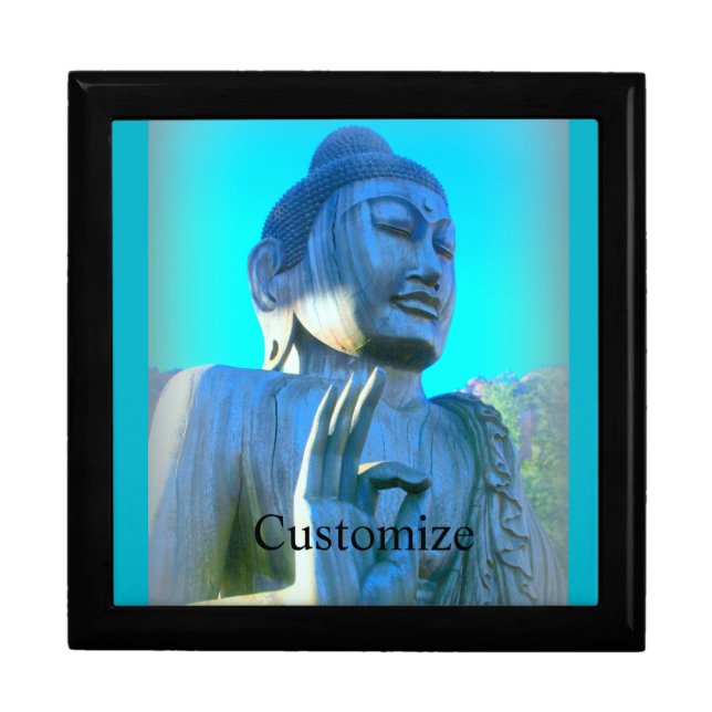 blue buddha gift box (Front)