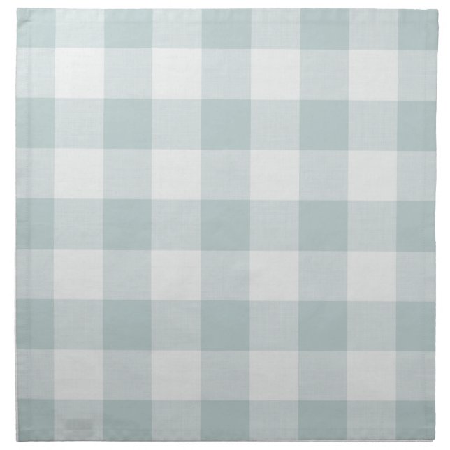 Blue Buffalo Check | Farmhouse Kitchen Napkin (Front)