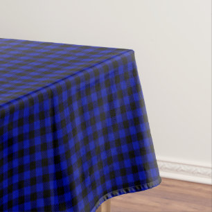Blue Buffalo Check Tablecloth