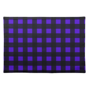 Blue Buffalo Large Plaid Cloth Placemat