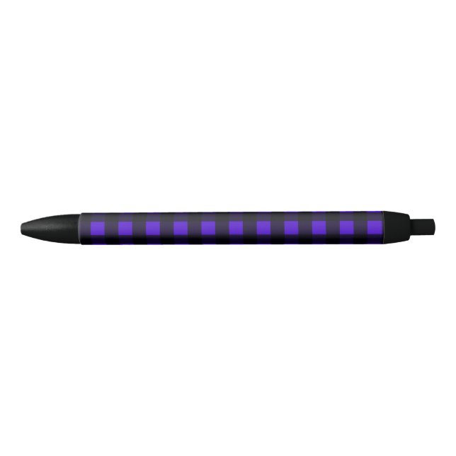 Blue Buffalo Large Plaid Pen (Front)