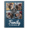 Blue Buffalo Plaid Lumberjack Family Photo Collage