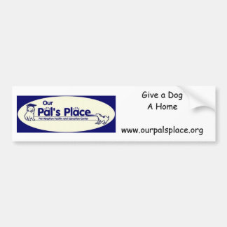 Blue Bumper Sticker