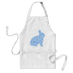Blue Bunny Adult Apron