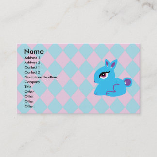 Blue Bunny Business Cards