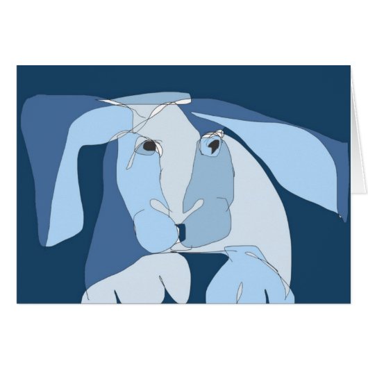 Blue Bunny Cards (Front Horizontal)