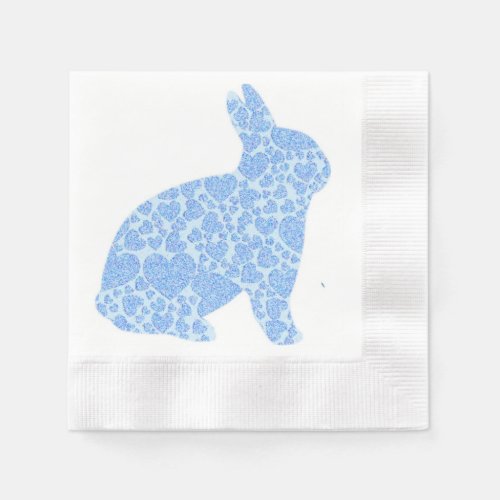 Blue Bunny Disposable Paper Napkins