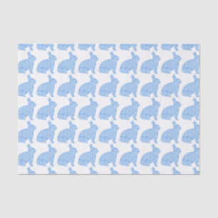 Blue Bunny Gift Wrapping Tissue Paper