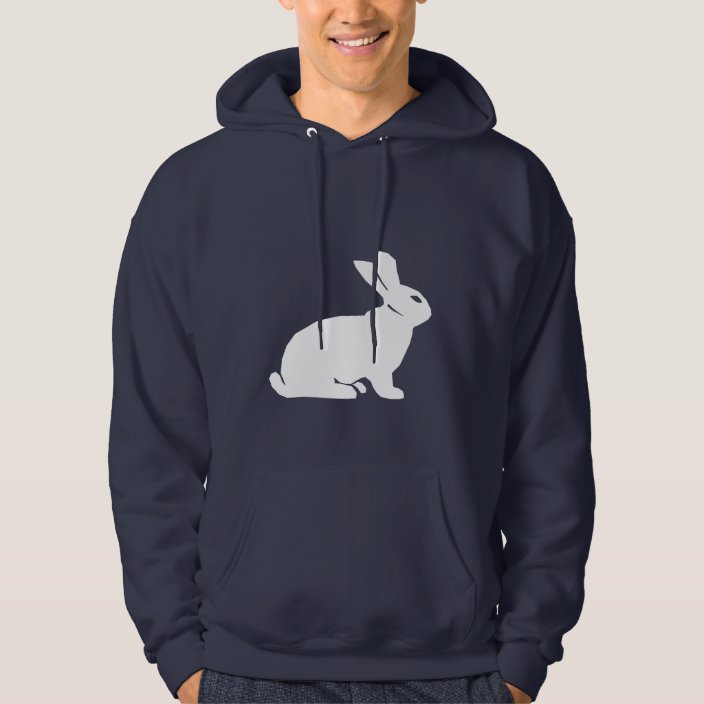 blue bunny hoodie