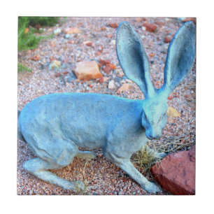 blue bunny tile