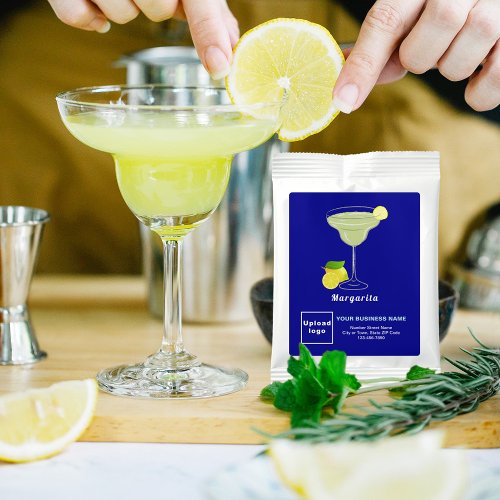 Blue Business Brand on Margarita Drink Mix