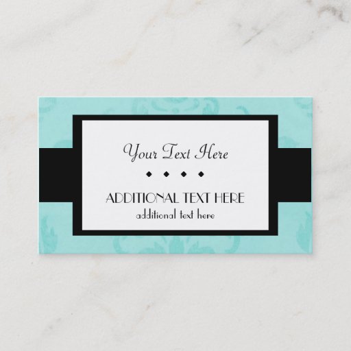 Customizable Blue Business Cards