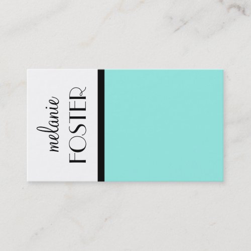 Blue Business Card Template