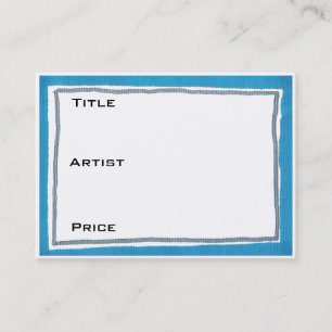 Blue Business Card