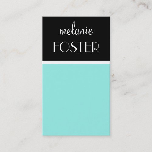 Blue Business Card Template