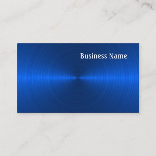 Customizable Blue Business Cards