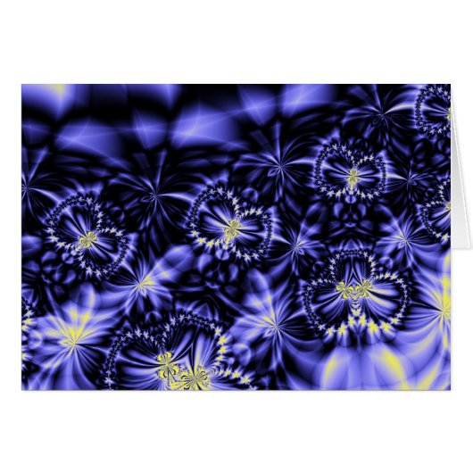 Blue Butterflies Cards (Front Horizontal)