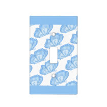 Blue Butterflies Light Switch Cover