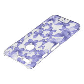 Blue Butterflies Modern Elegant Custom Monogram Uncommon Google Pixel Case (Top)